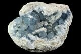 Sky Blue Celestine (Celestite) Geode - Madagascar #124206-2